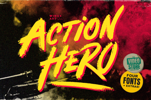 Action Hero Font for Bold Branding