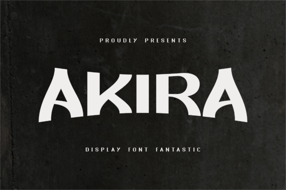 Akira Monoletter: Bold Font for Creative Campaigns