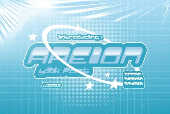 Areion: A Futuristic Display Font