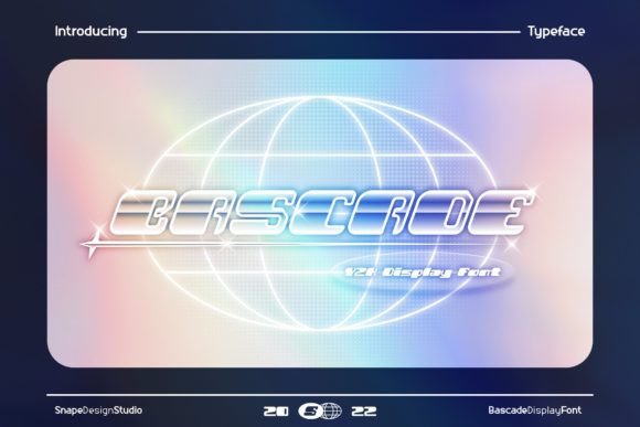 Bascade: A Futuristic Font for Digital Campaigns