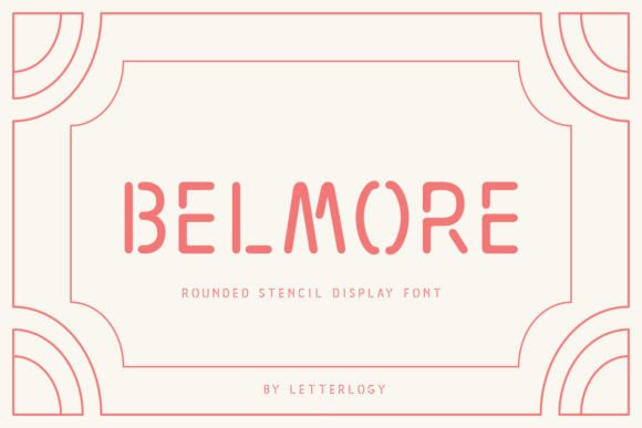 Belmore Font: Modern Display Type
