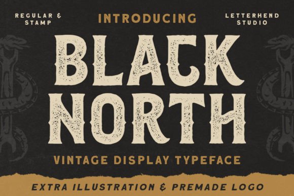 Black North Font for Business Branding