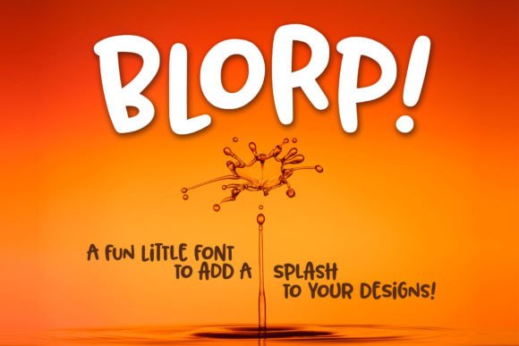 Blorp Font: A Bold Typographic Statement