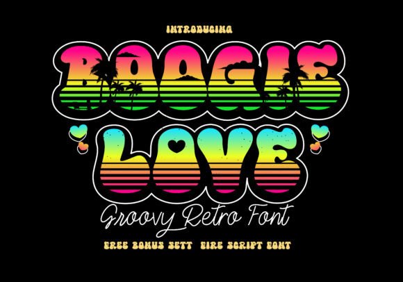 Boogie Love Font for Bold Branding