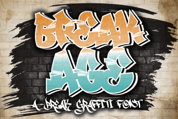 Break Age Font for Bold Branding