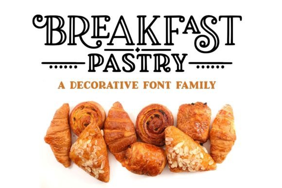 Breakfast Pastry Font Review