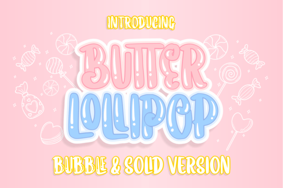 Butter Lollipop Font for Creative Projects