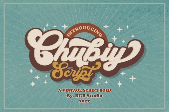 Chubiy: A Bold Font for Business Branding