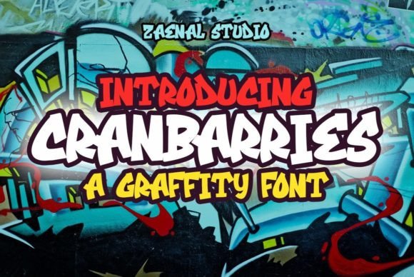 Cranbarries Font for Creative Makers