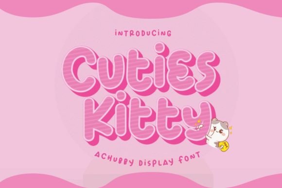 Cuties Kitty Font for Whimsical Branding
