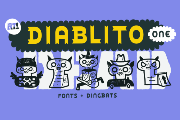 Diablito One Font for Business Branding