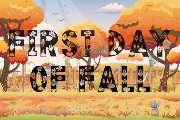 First Day of Fall Font