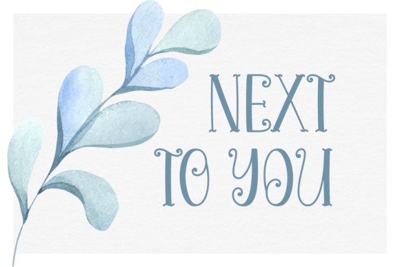 Next to You Font for Business Branding