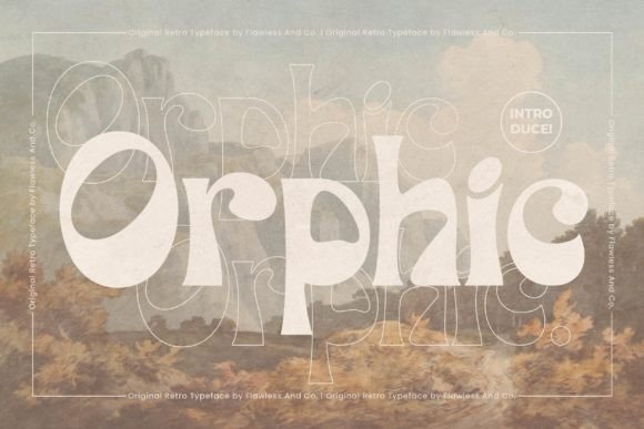 Orphic Font for Web Design