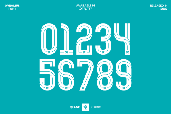 Oyramus Font for Creative Makers