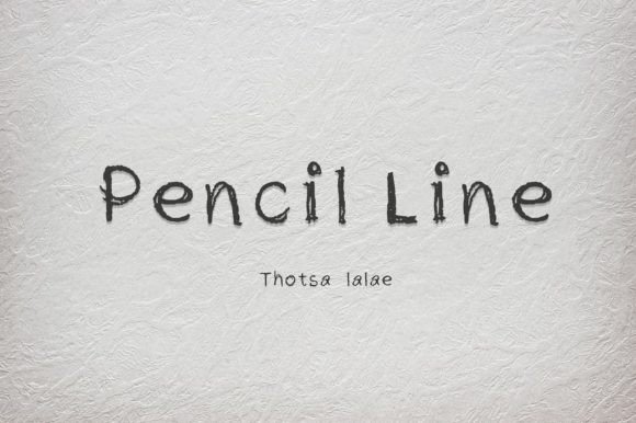 Pencil Line Font Review