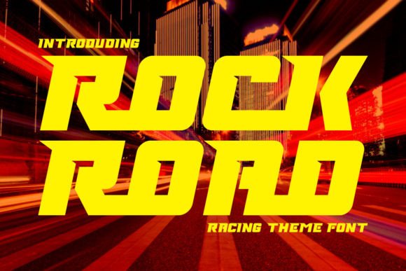 Rock Road Font for Bold Web Design