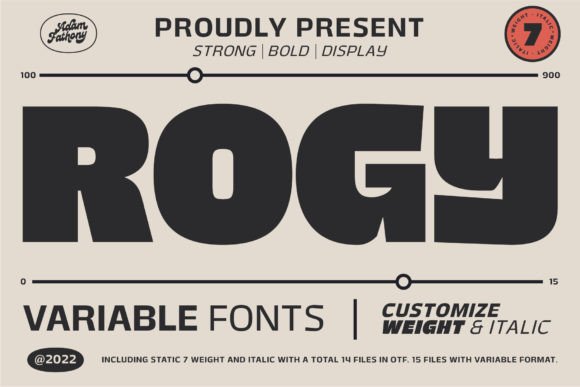 Rogy: A Bold Font for Digital Campaigns