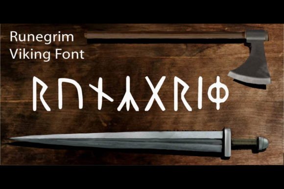 Runegrim Font for Bold Web Design
