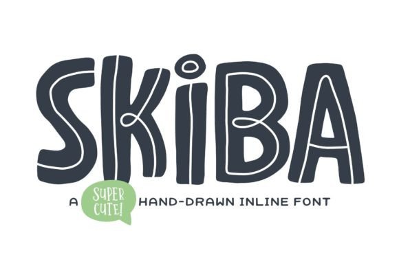 Skiba: A Bold Display Font for Creative Campaigns