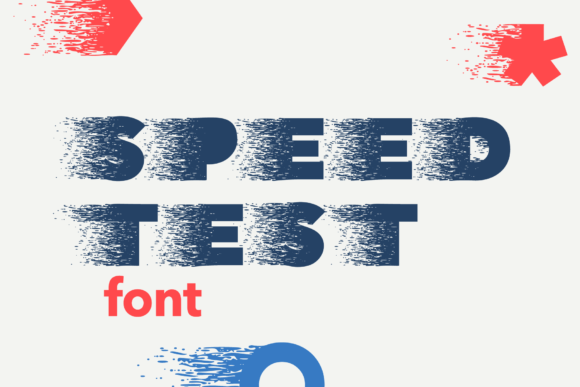 Speed Test Font for Bold Branding
