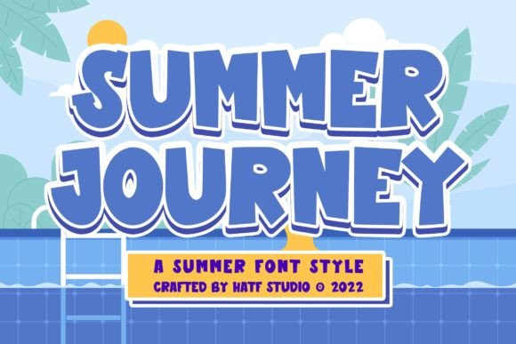 Summer Journey Font for Bold Campaigns