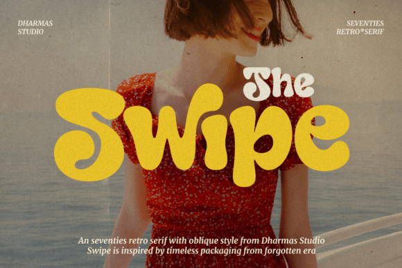 Swipe: A Retro Bold Font for Impactful Design