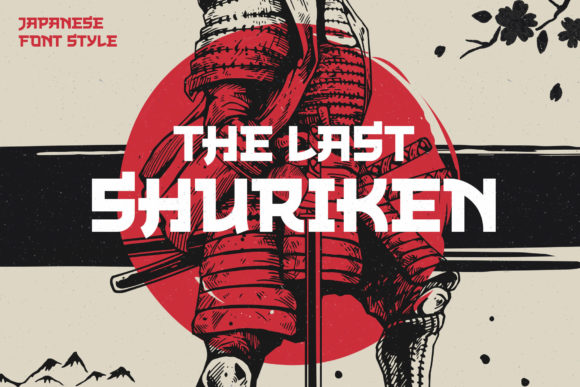 The Last Shuriken Font