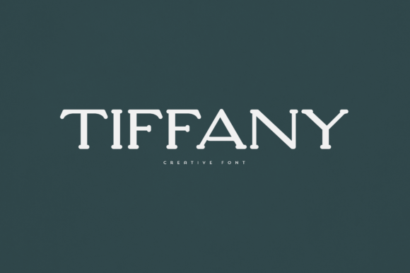 Tiffany Font for Stunning Design
