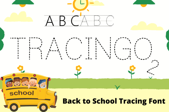 Tracingo 2 Font for Creative Makers