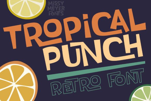 Tropical Punch Font for Bold Branding