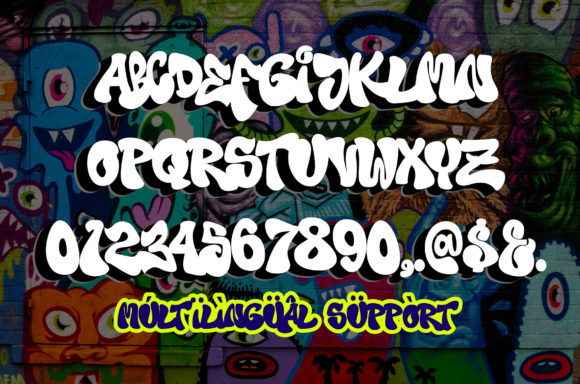Wild Hustle Graffiti Font Review