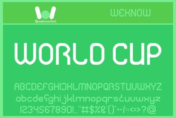 World Cup Font Review