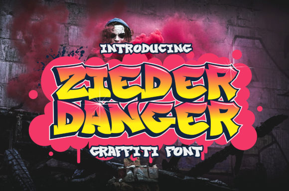Zieder Danger Basic Graffiti Font